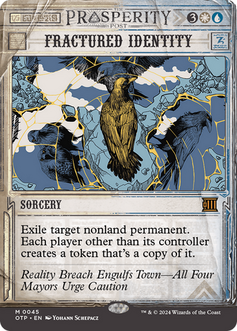 {R} Fractured Identity [Outlaws of Thunder Junction: Breaking News][OTP 045]