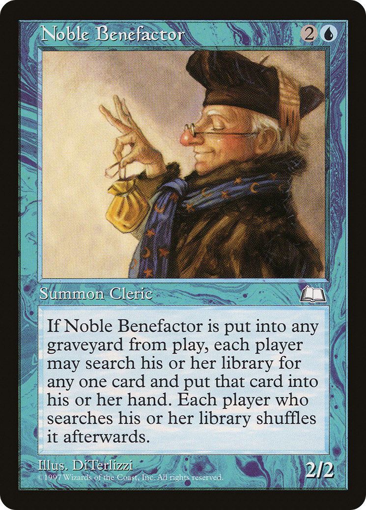 {C} Noble Benefactor [Weatherlight][WTH 044]