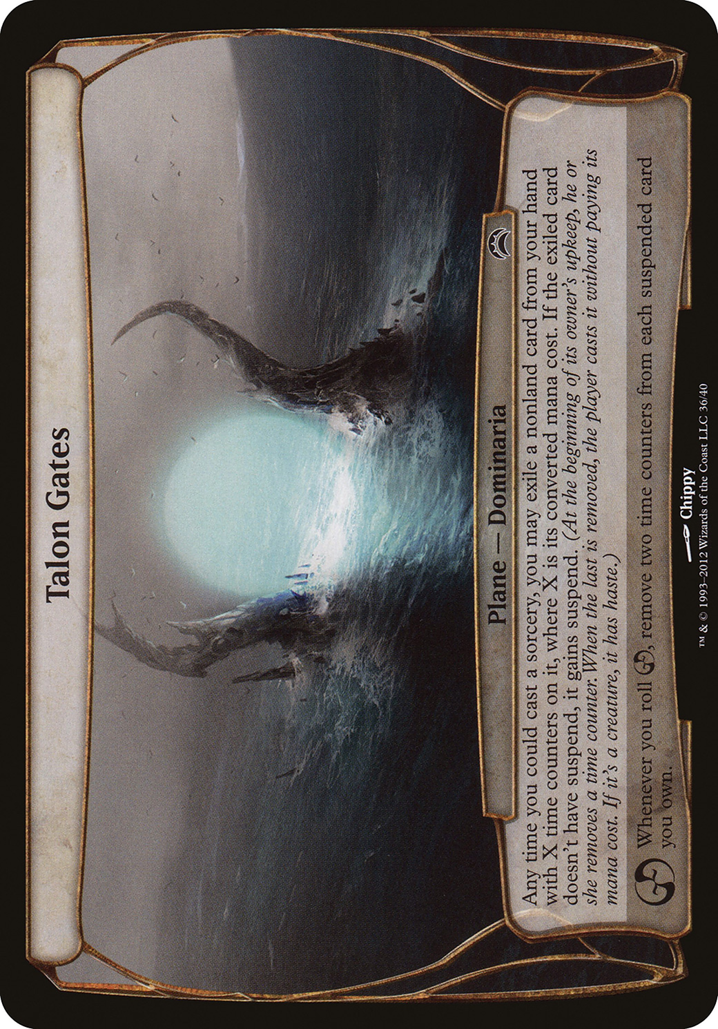 {O} Talon Gates (Planes) [Planechase 2012 Planes][OVR PC2 036]