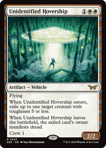 {@R} Unidentified Hovership [Duskmourn: House of Horror][DSK 037]