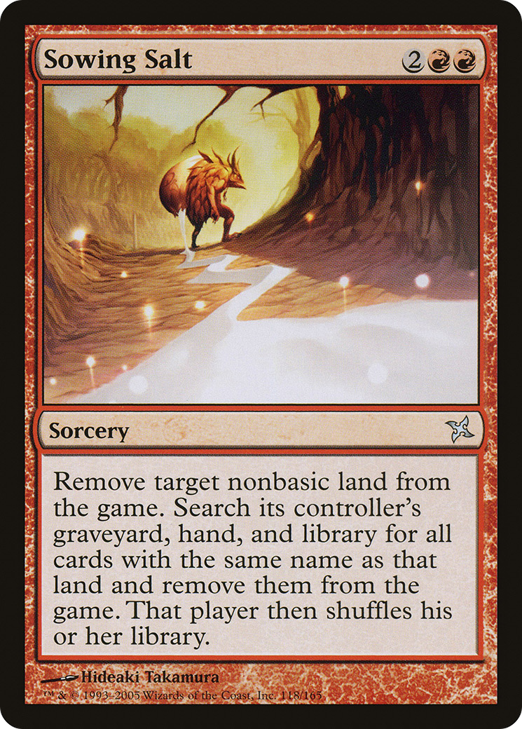 {C} Sowing Salt [Betrayers of Kamigawa][BOK 118]