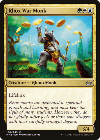 {C} Rhox War Monk [Modern Masters 2017][MM3 180]