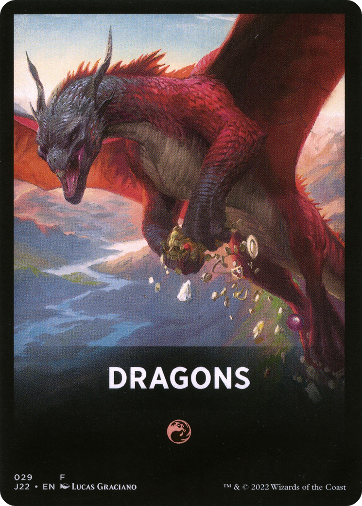 {C} Dragons Theme Card [Jumpstart 2022 Front Cards][FJ22 029]