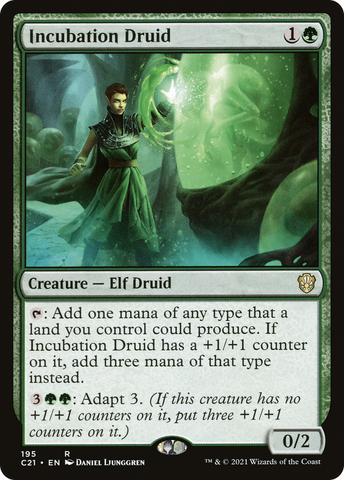{R} Incubation Druid [Commander 2021][C21 195]