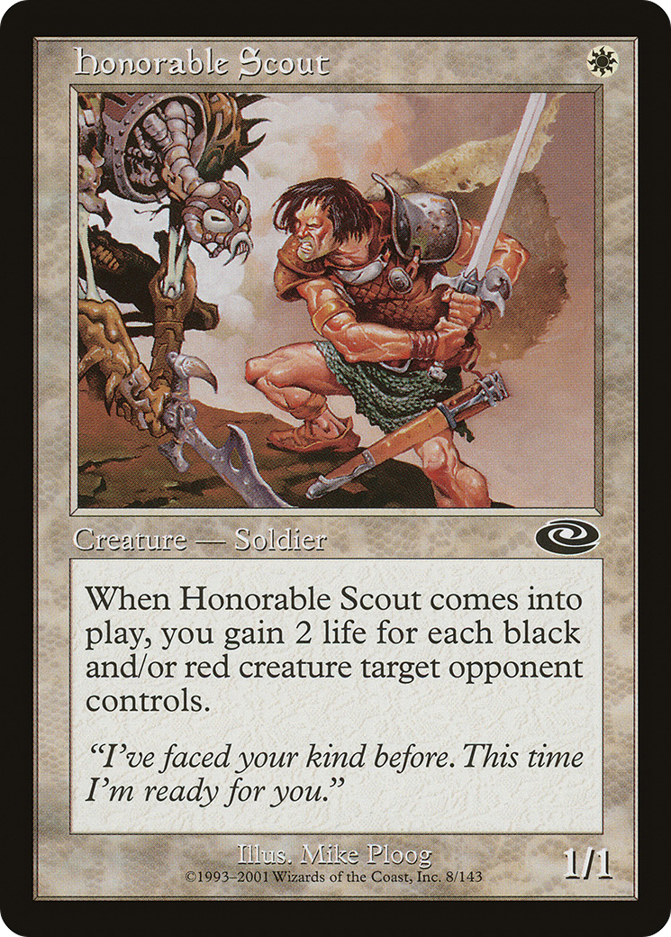 {C} Honorable Scout [Planeshift][PLS 008]
