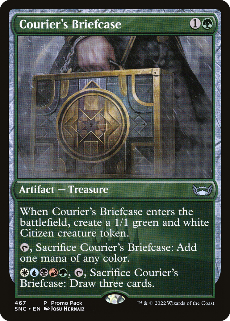 {C} Courier's Briefcase (Promo Pack) [Streets of New Capenna][PP SNC 467]