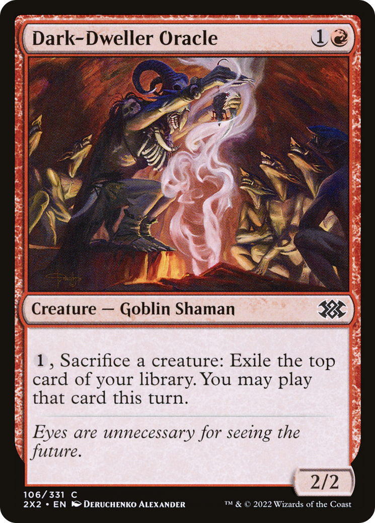 {C} Dark-Dweller Oracle [Double Masters 2022][2X2 106]