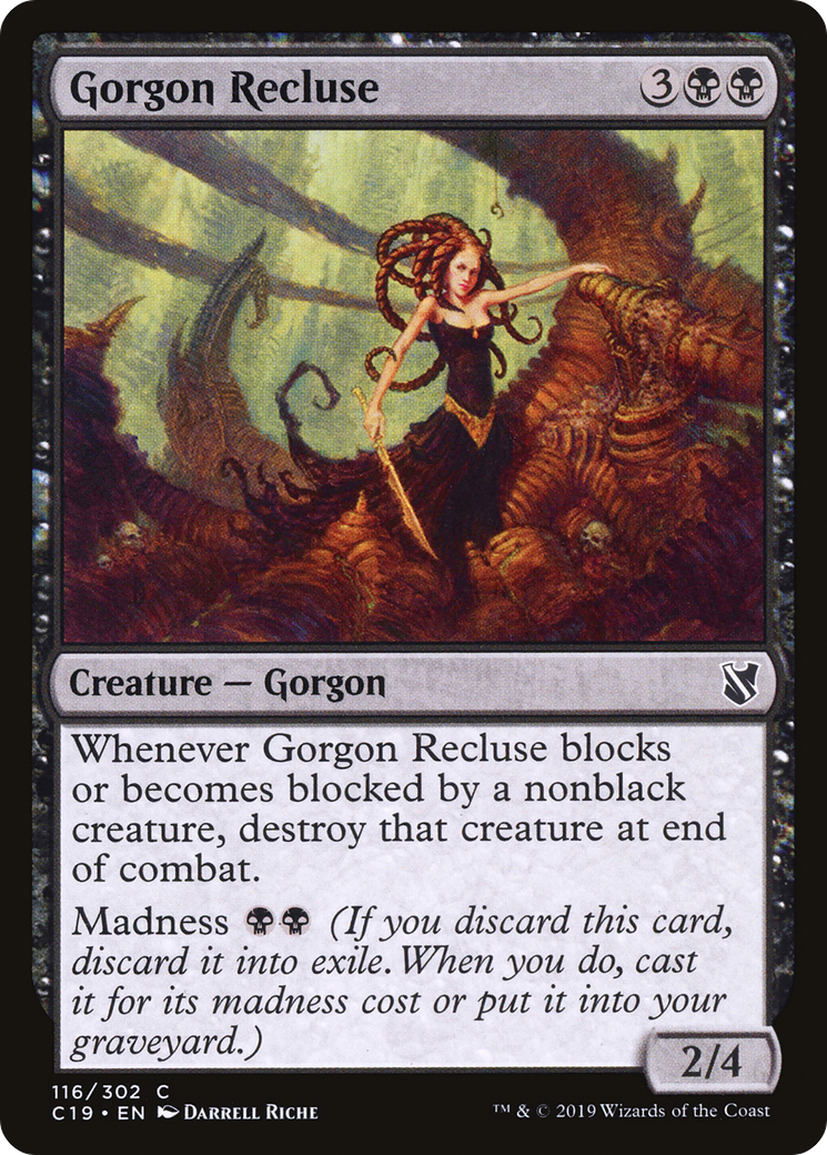 {C} Gorgon Recluse [Commander 2019][C19 116]