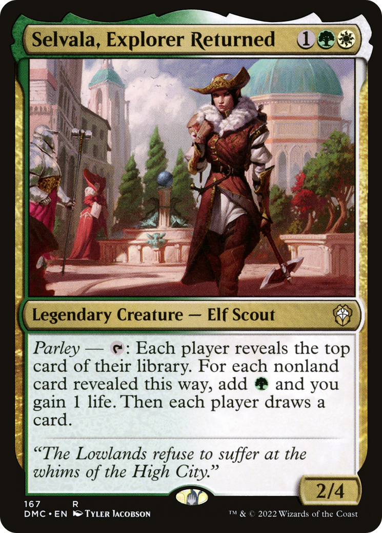 {R} Selvala, Explorer Returned [Dominaria United Commander][DMC 167] - Misty Mountain Games