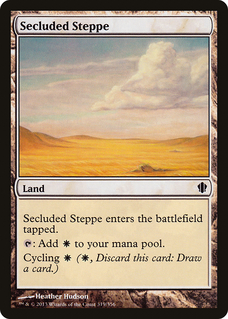 {C} Secluded Steppe [Commander 2013][C13 319]