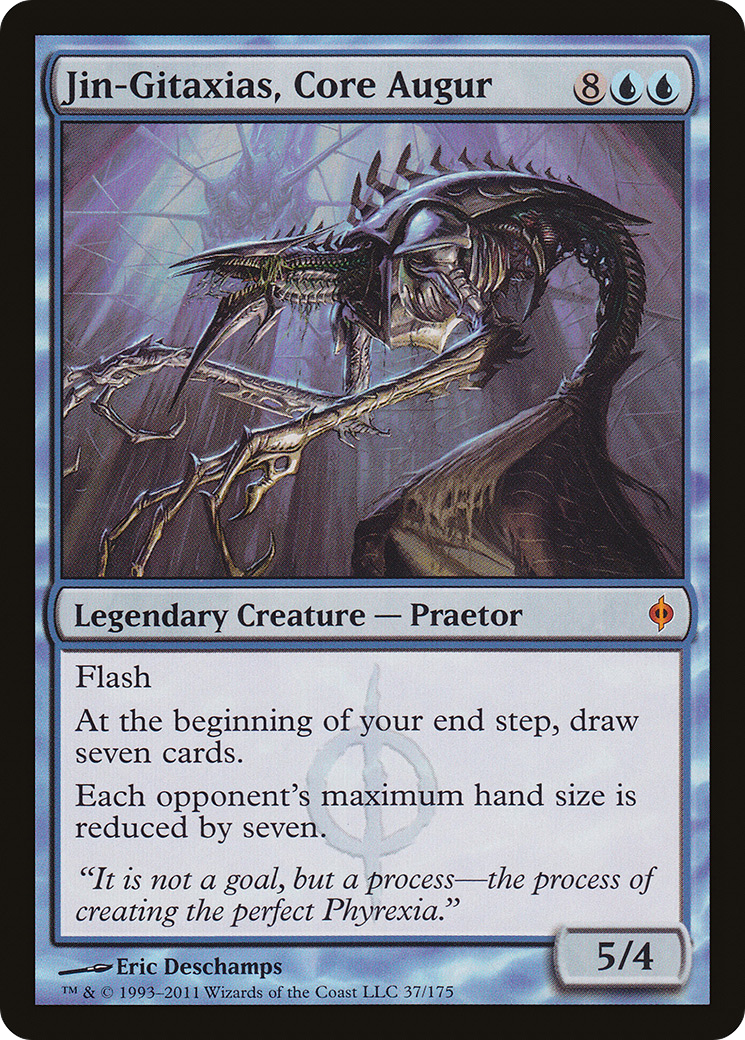 {R} Jin-Gitaxias, Core Augur [New Phyrexia][NPH 037]