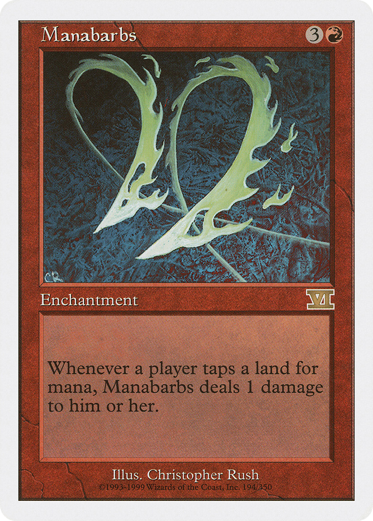 {R} Manabarbs [Classic Sixth Edition][6ED 194]