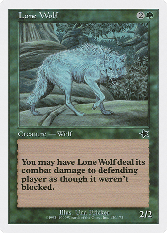 {C} Lone Wolf [Starter 1999][S99 130]