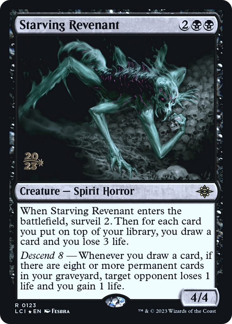 {@R} Starving Revenant [The Lost Caverns of Ixalan Prerelease Cards][PR LCI 123]