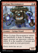 {C} Cyclops Electromancer [Commander Masters][CMM 212]