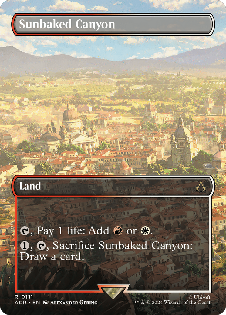 {R} Sunbaked Canyon (Borderless) [Assassin's Creed][ACR 111]