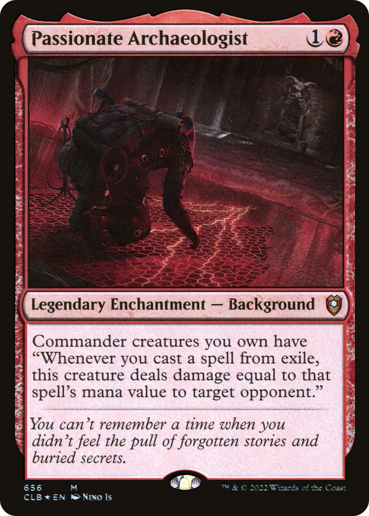 {R} Passionate Archaeologist [Commander Legends: Battle for Baldur's Gate][CLB 656] - Misty Mountain Games
