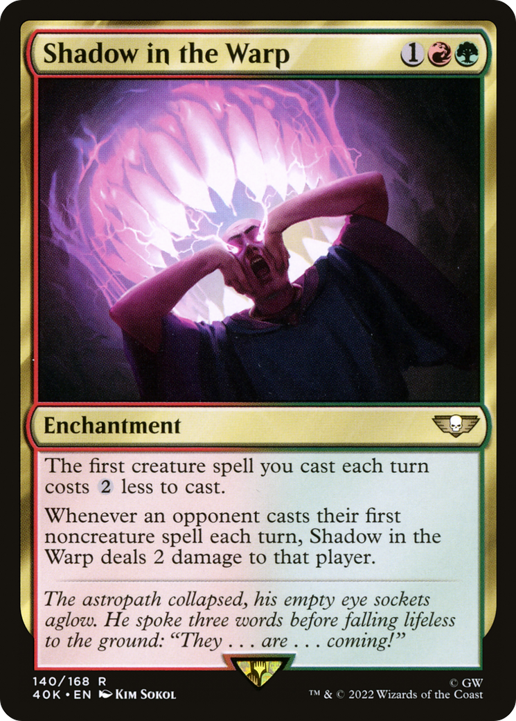 {R} Shadow in the Warp [Universes Beyond: Warhammer 40,000][40K 140]