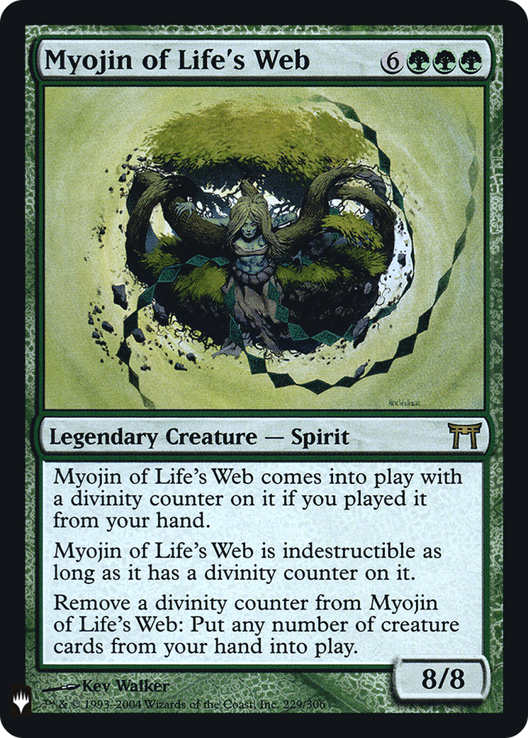 {R} Myojin of Life's Web [Mystery Booster][LS CHK 229]