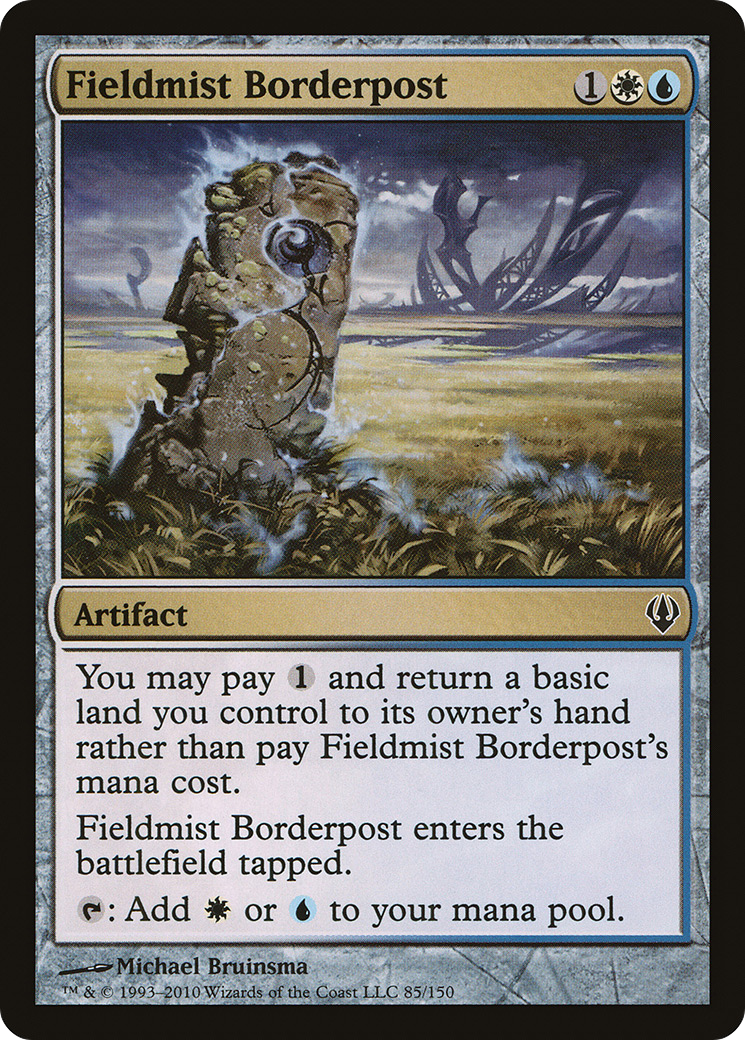 {C} Fieldmist Borderpost [Archenemy][ARC 085]