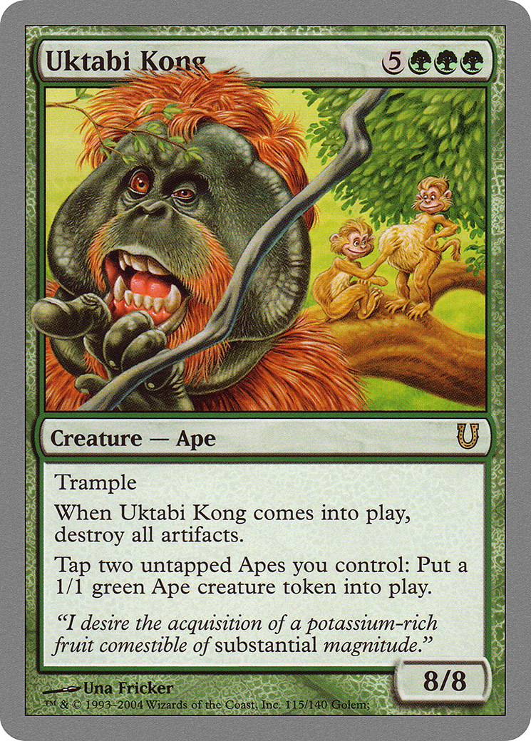 {R} Uktabi Kong [Unhinged][UNH 115]
