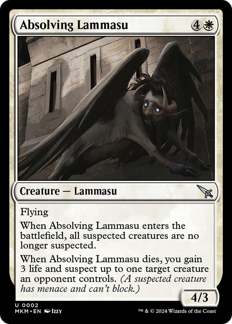 {@C} Absolving Lammasu [Murders at Karlov Manor][MKM 002]