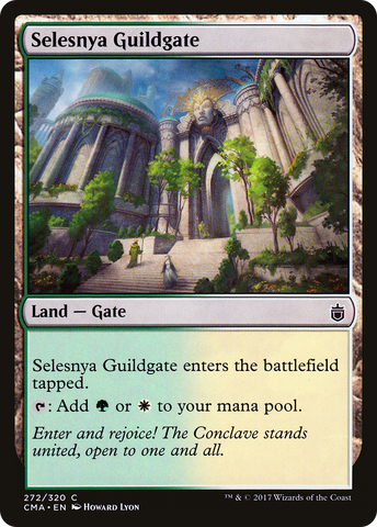 {C} Selesnya Guildgate [Commander Anthology][CMA 272]