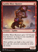 {C} Goblin Blast-Runner [The Brothers' War][BRO 137]