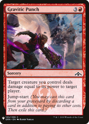 {C} Gravitic Punch [Mystery Booster][LS GRN 105]
