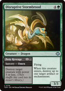 {@C} Disruptive Stormbrood [Tarkir: Dragonstorm][TDM 178]