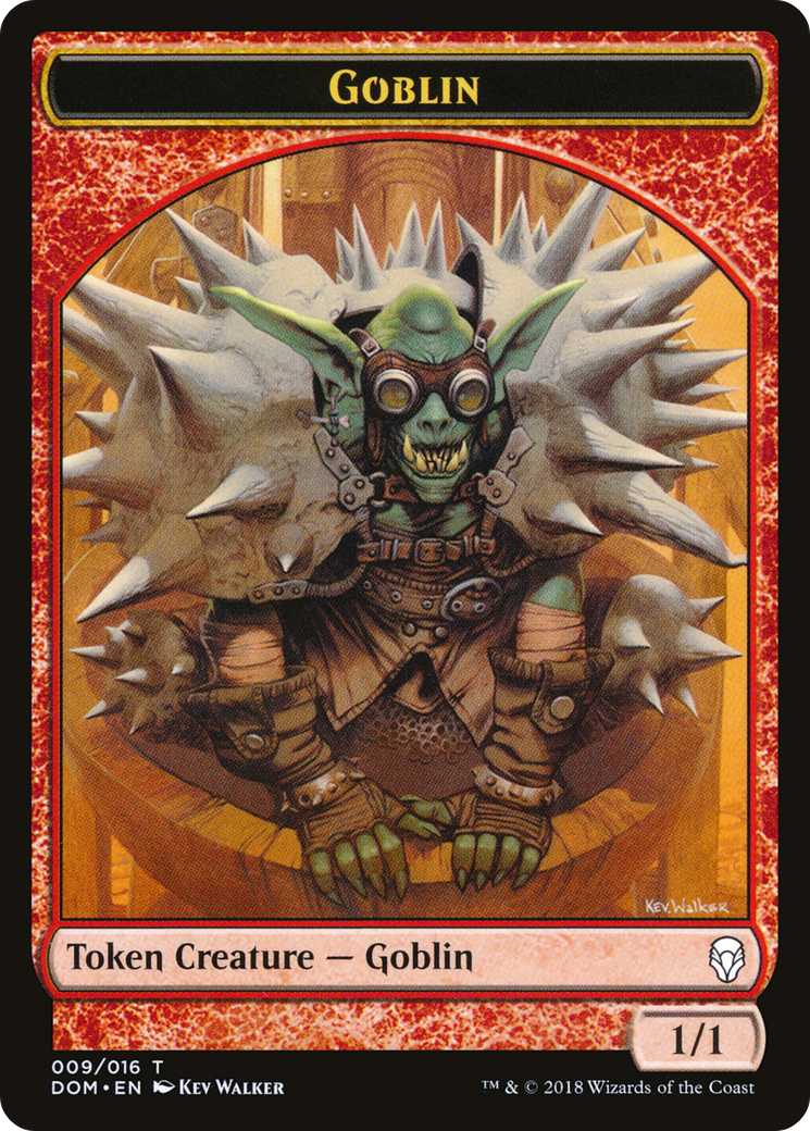 {T} Goblin Token [Dominaria Tokens][TDOM 009]