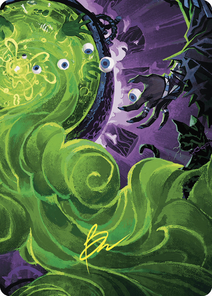 {A} Waste Not Art Card (Gold-Stamped Signature) [Wilds of Eldraine Art Series][GS AWOE 070]