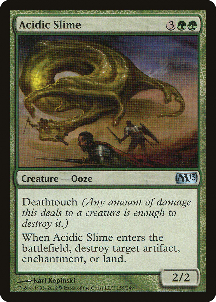 {C} Acidic Slime [Magic 2013][M13 159]