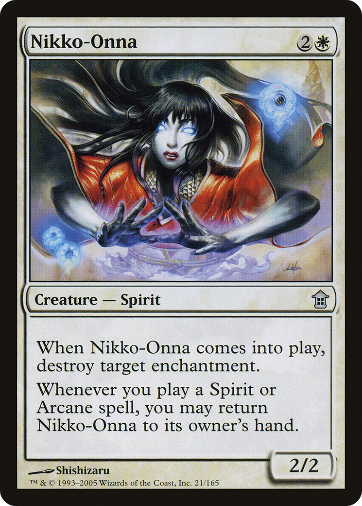{C} Nikko-Onna [Saviors of Kamigawa][SOK 021]