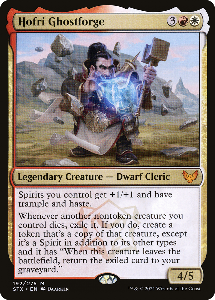 {R} Hofri Ghostforge [Strixhaven: School of Mages][STX 192]