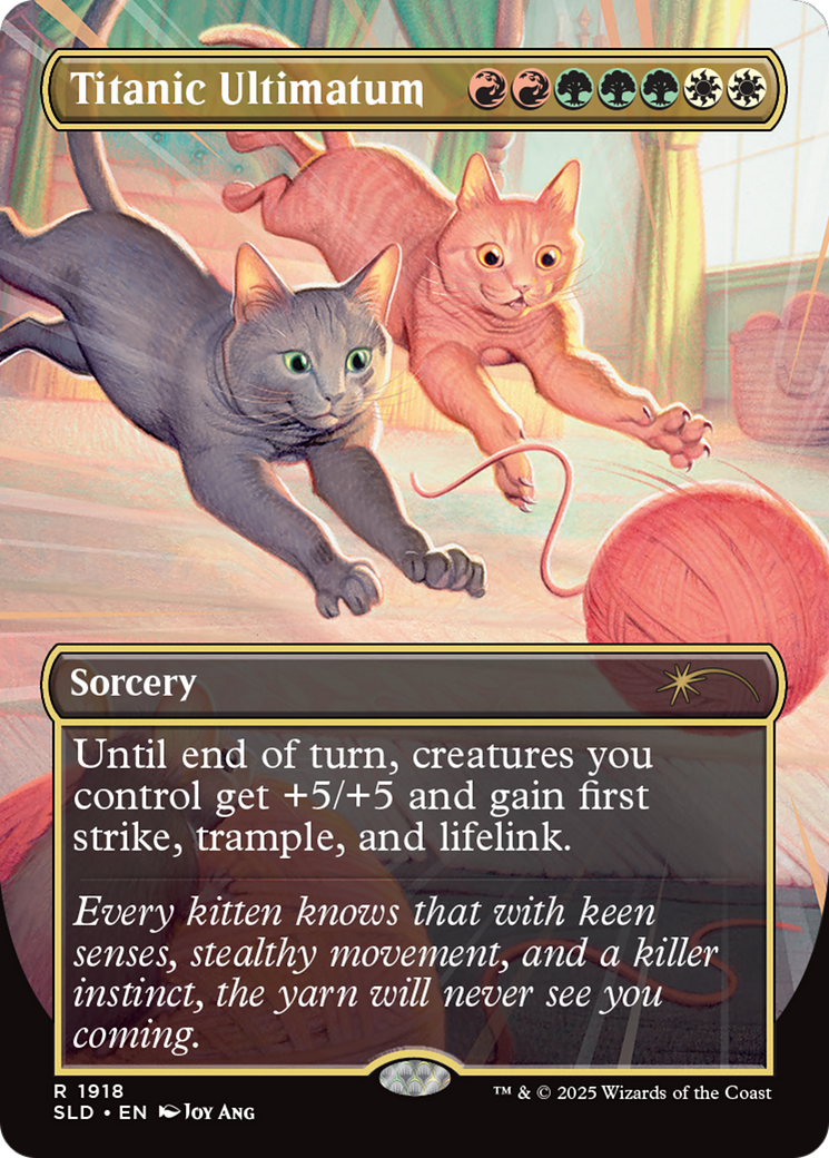 Titanic Ultimatum [SLD-1918]  (Borderless) Foil