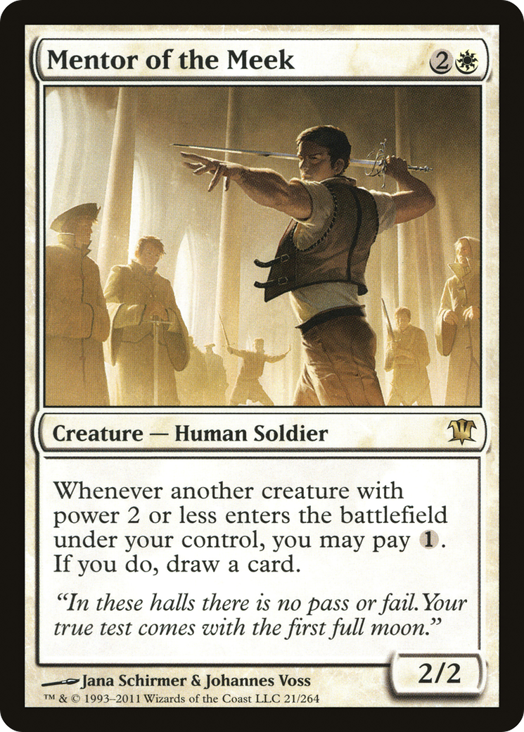 {R} Mentor of the Meek [Innistrad][ISD 021]