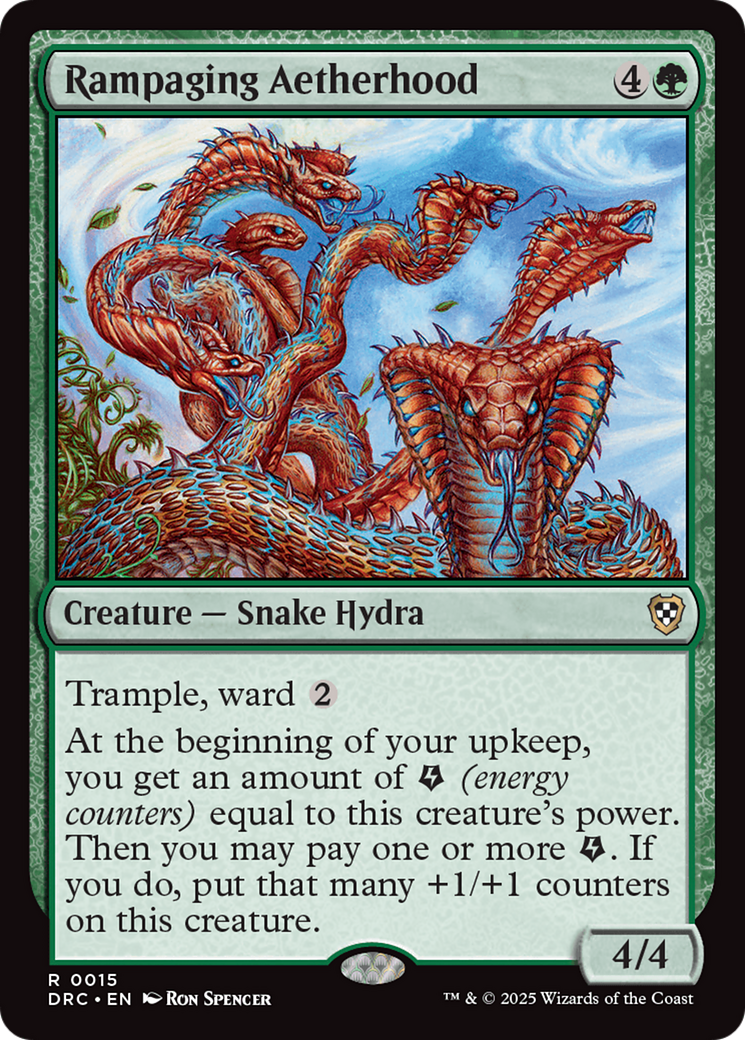 {R} Rampaging Aetherhood [Aetherdrift Commander][DRC 015]