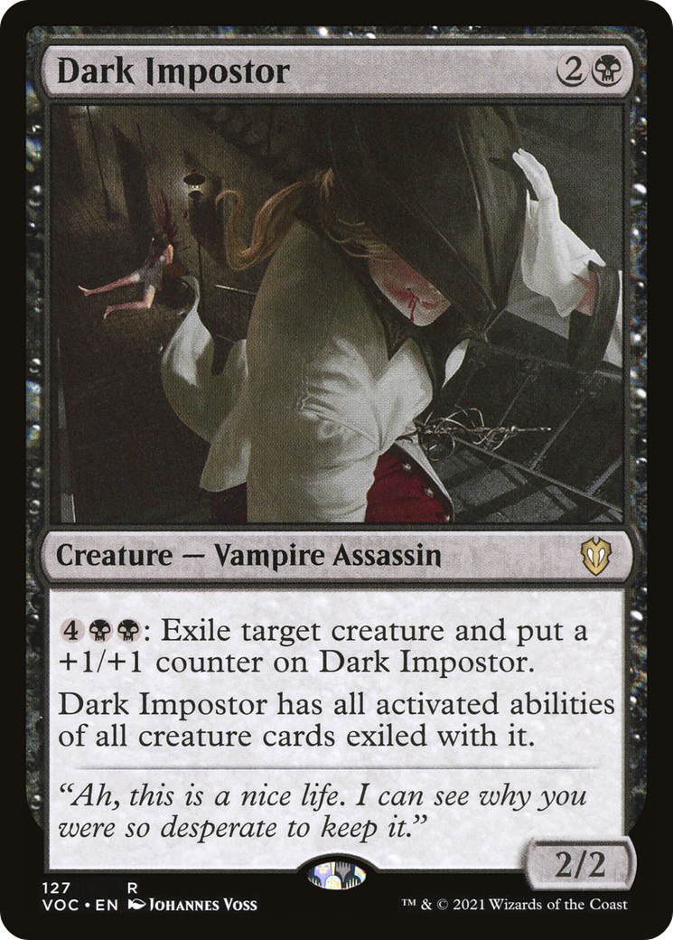 {R} Dark Impostor [Innistrad: Crimson Vow Commander][VOC 127]