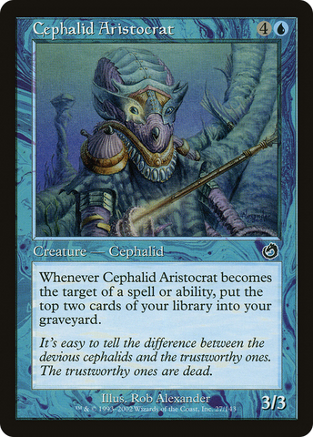 {C} Cephalid Aristocrat [Torment][TOR 027]