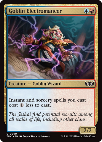 {C} Goblin Electromancer [Tarkir: Dragonstorm Commander][TDC 099]