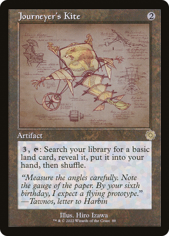 {R} Journeyer's Kite (Retro Schematic) [The Brothers' War Retro Artifacts][BRR 088]