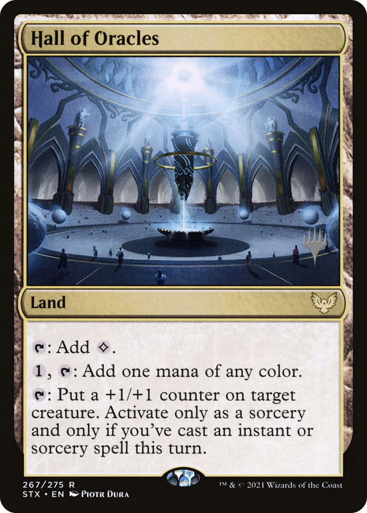 {R} Hall of Oracles (Promo Pack) [Strixhaven: School of Mages Promos][PP STX 267]