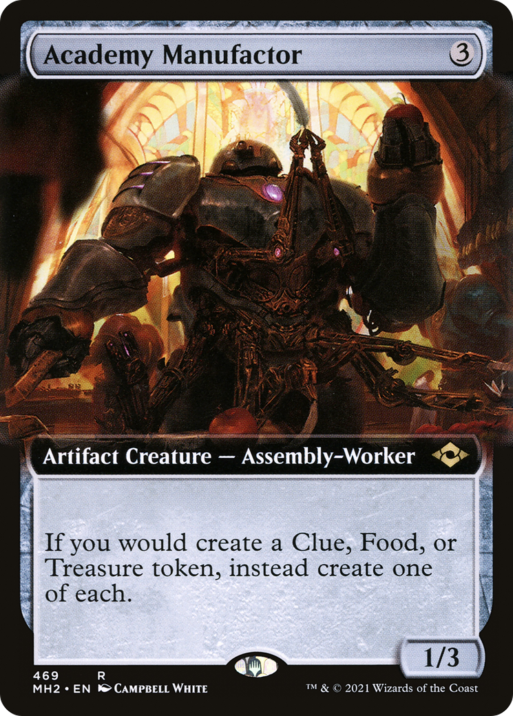 {R} Academy Manufactor (Extended Art) [Modern Horizons 2][MH2 469]