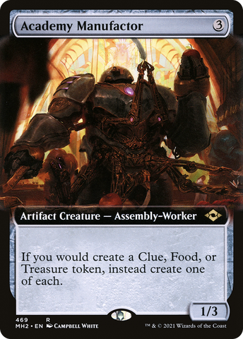 {R} Academy Manufactor (Extended Art) [Modern Horizons 2][MH2 469]