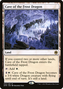 {R} Cave of the Frost Dragon [Dungeons & Dragons: Adventures in the Forgotten Realms][AFR 253]