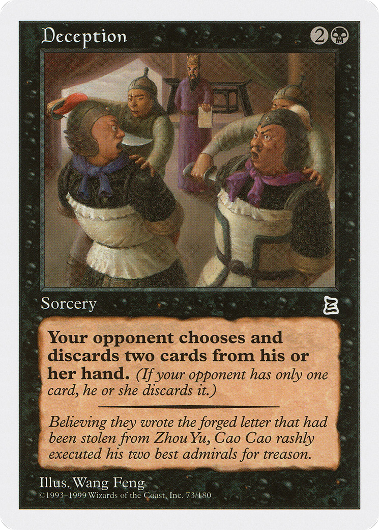 {C} Deception [Portal Three Kingdoms][PTK 073]