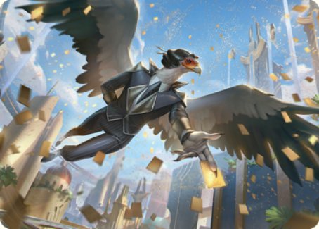 {A} Skyboon Evangelist Art Card [Streets of New Capenna Art Series][ASNC 051]