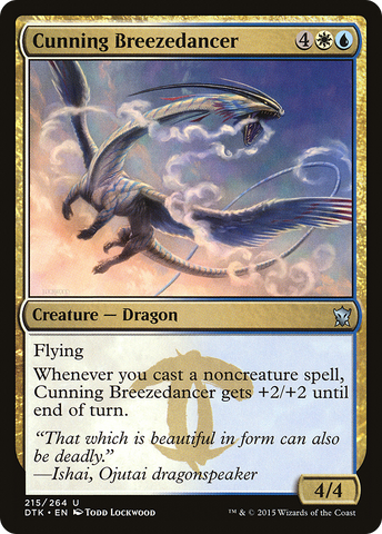 {C} Cunning Breezedancer [Dragons of Tarkir][DTK 215]