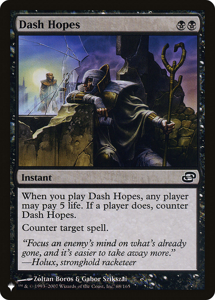 Dash Hopes [LIST 68/165]